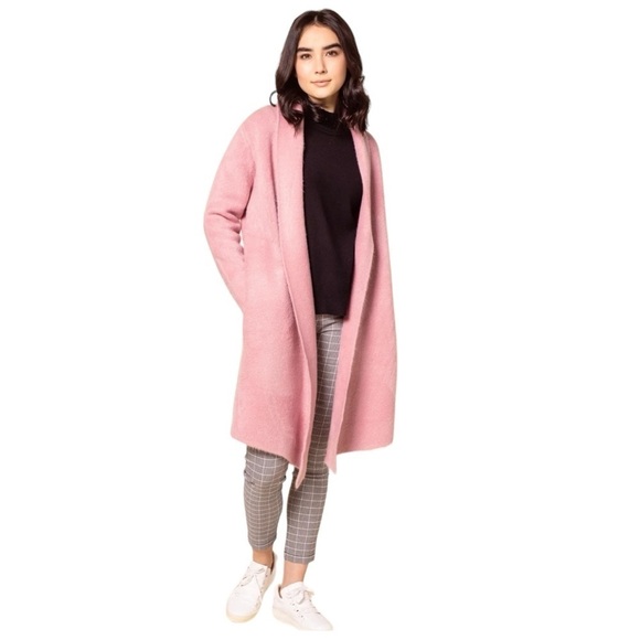 Pink Martini Stockport Sweater Jacket - Rose - Picture 1 of 10
